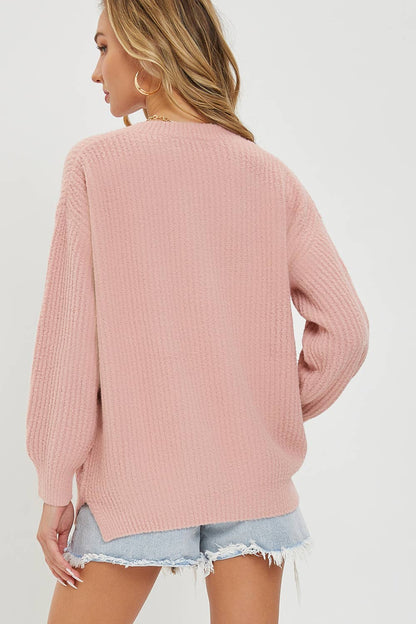 EVERYDAY CASUAL  SWEATER: HUNTER / Contemporary / L