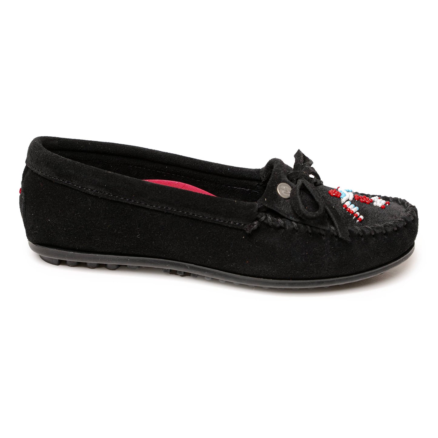 Women's Thunderbird Animikii Suede Beaded Moccasin