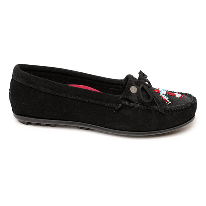 Women's Thunderbird Animikii Suede Beaded Moccasin