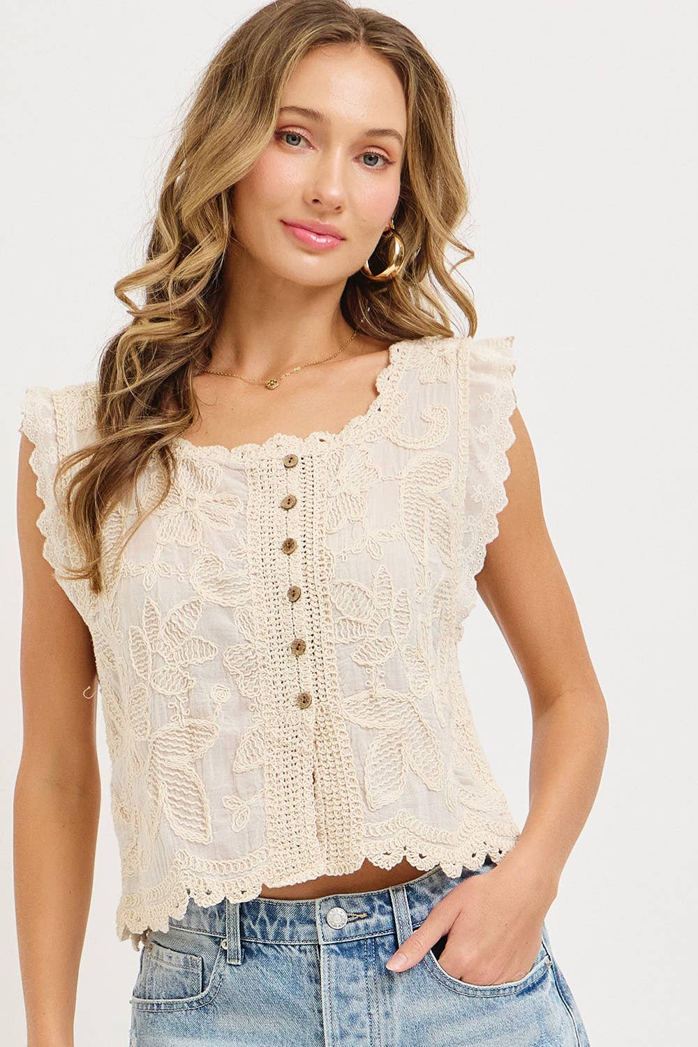 Free Spirit Floral Blouse