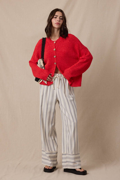 Sadie Lghtweight Button Up Cardi