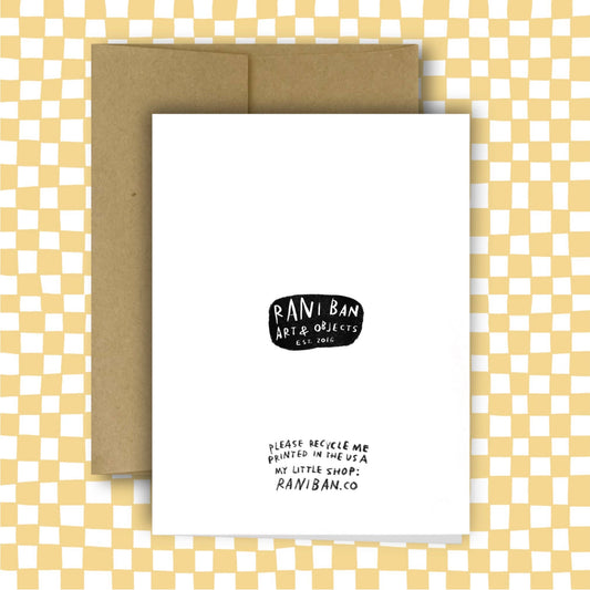 YOU FEEL LIKE HOME TO ME Card