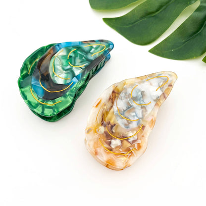 Oyster Shape Hair Clip