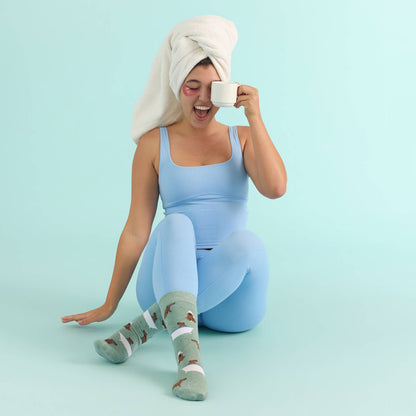 Socks that Support Mental Health | Green Capybaras