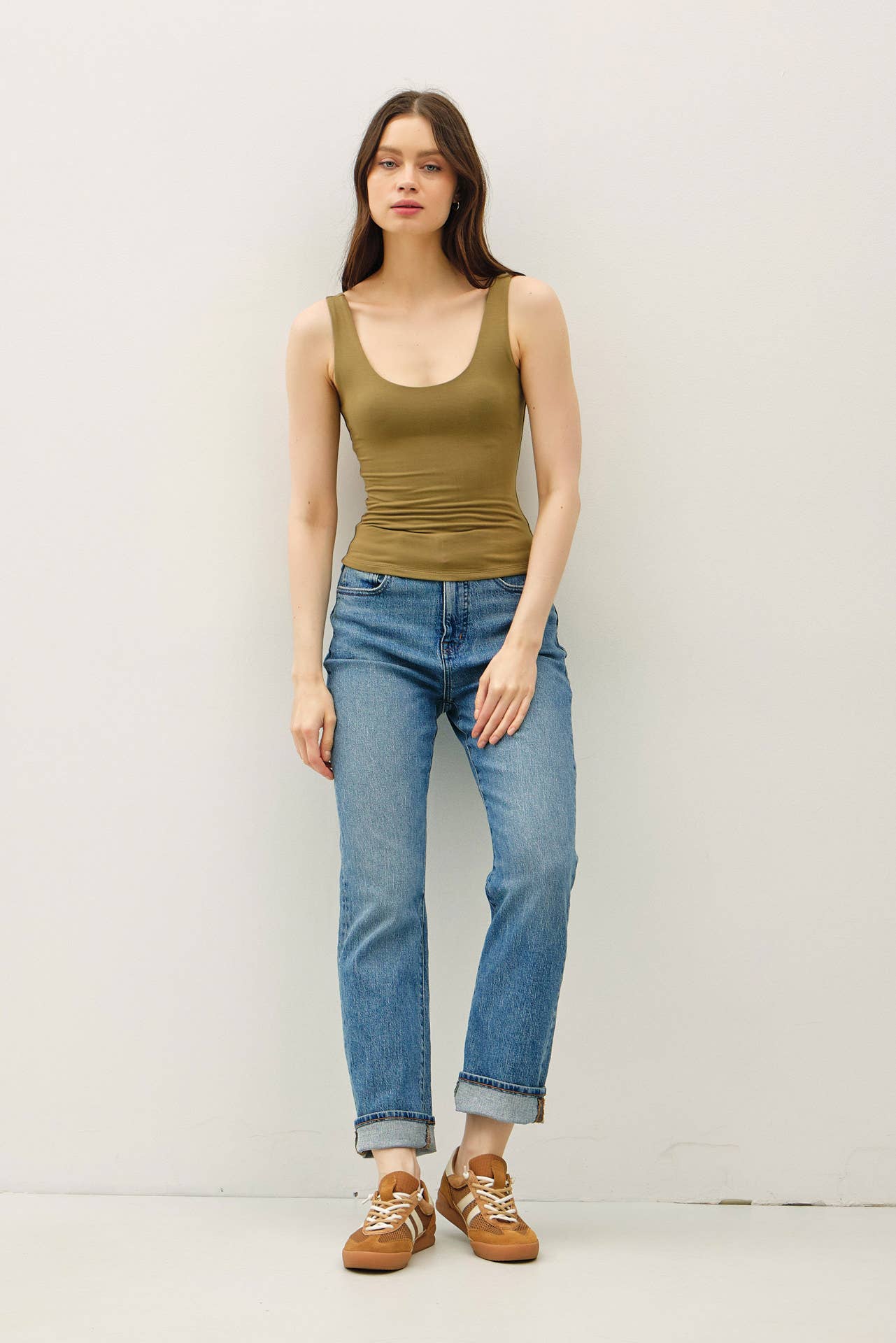 Basic Scoop Neck Tank