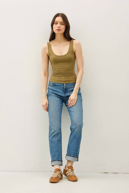 Basic Scoop Neck Tank