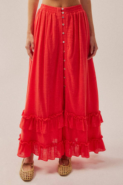 Breezy Days Cotton Skirt