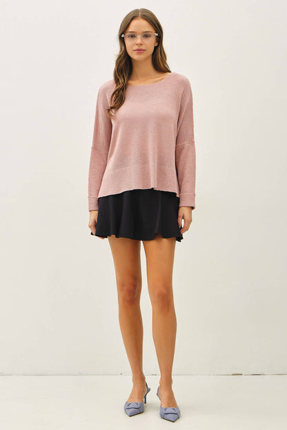Breezy Boatneck Sweater