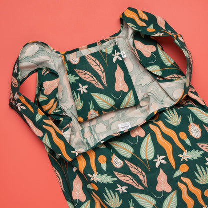 Paradise Foliage Packaway Tote Bag