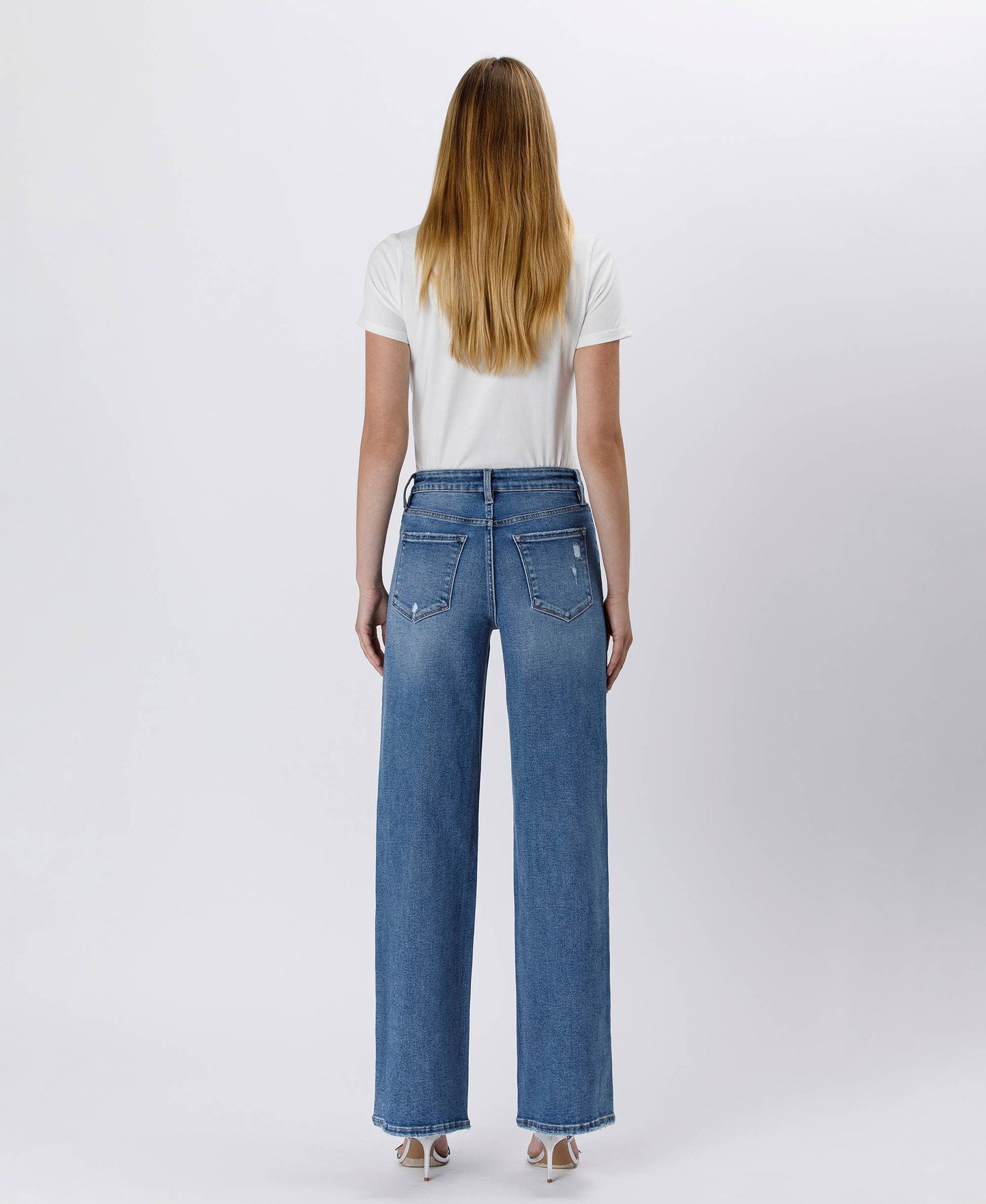 Super High-Rise Baggy Wide Jeans