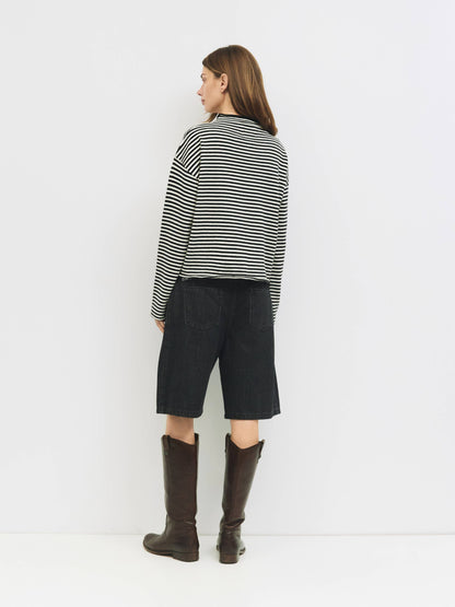 The Elisa Striped Cardigan