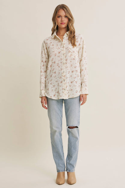 Soft Wind Floral Top