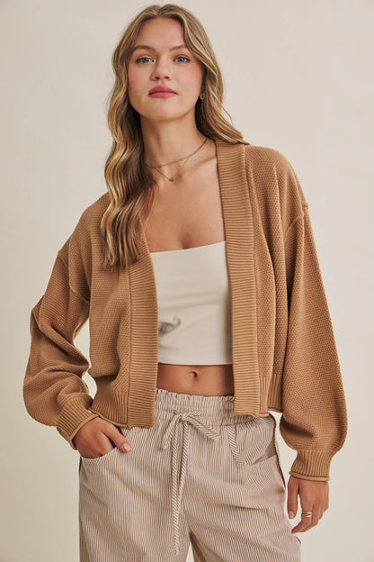 Cozy Waffle Cardigan