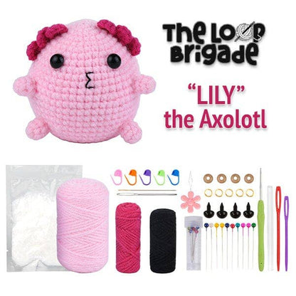 The LOOP Brigade Lily the Axolotl