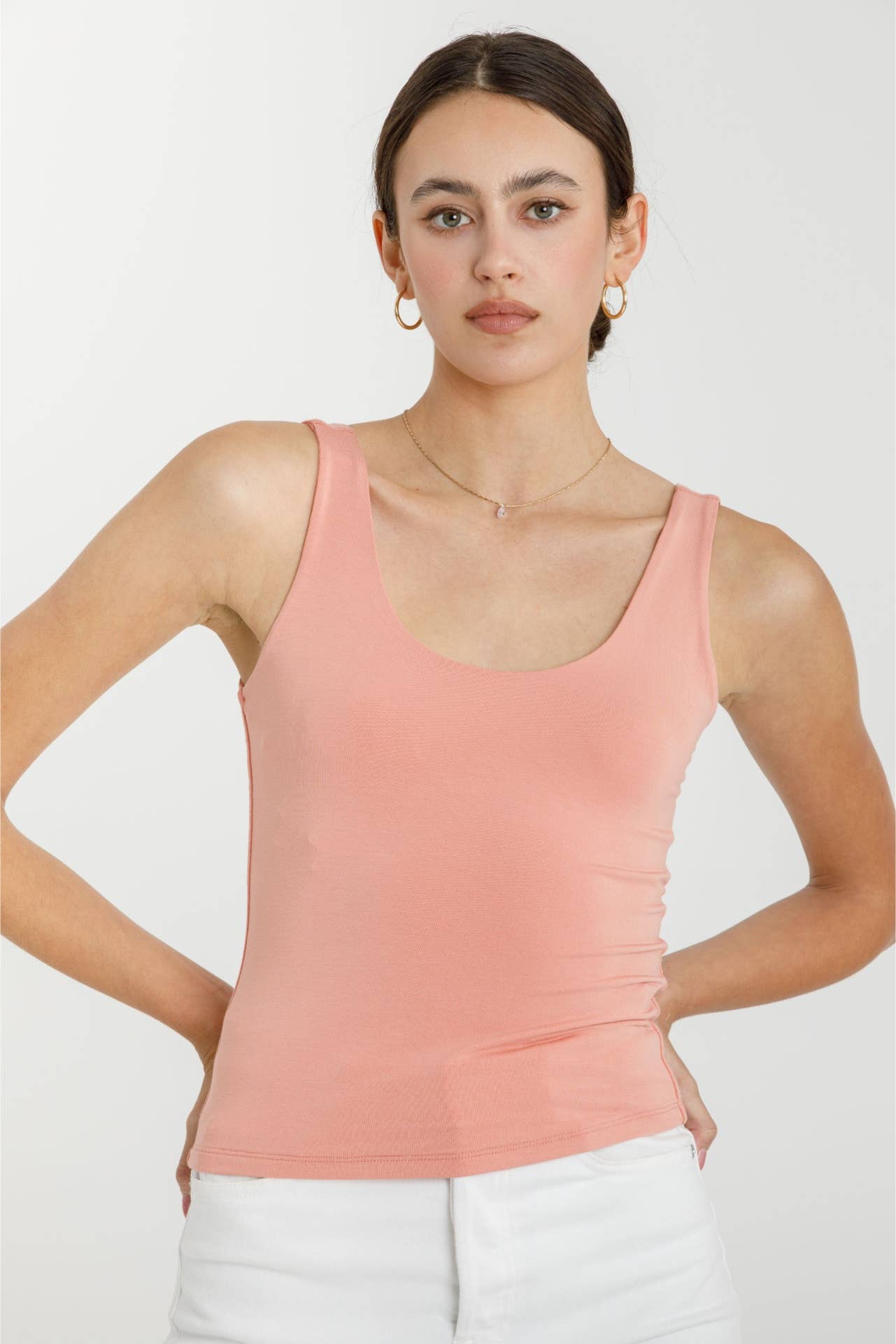 Basic Scoop Neck Tank