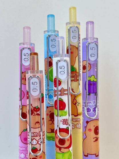 Capybara Blind Box Gel Pen Vol.4