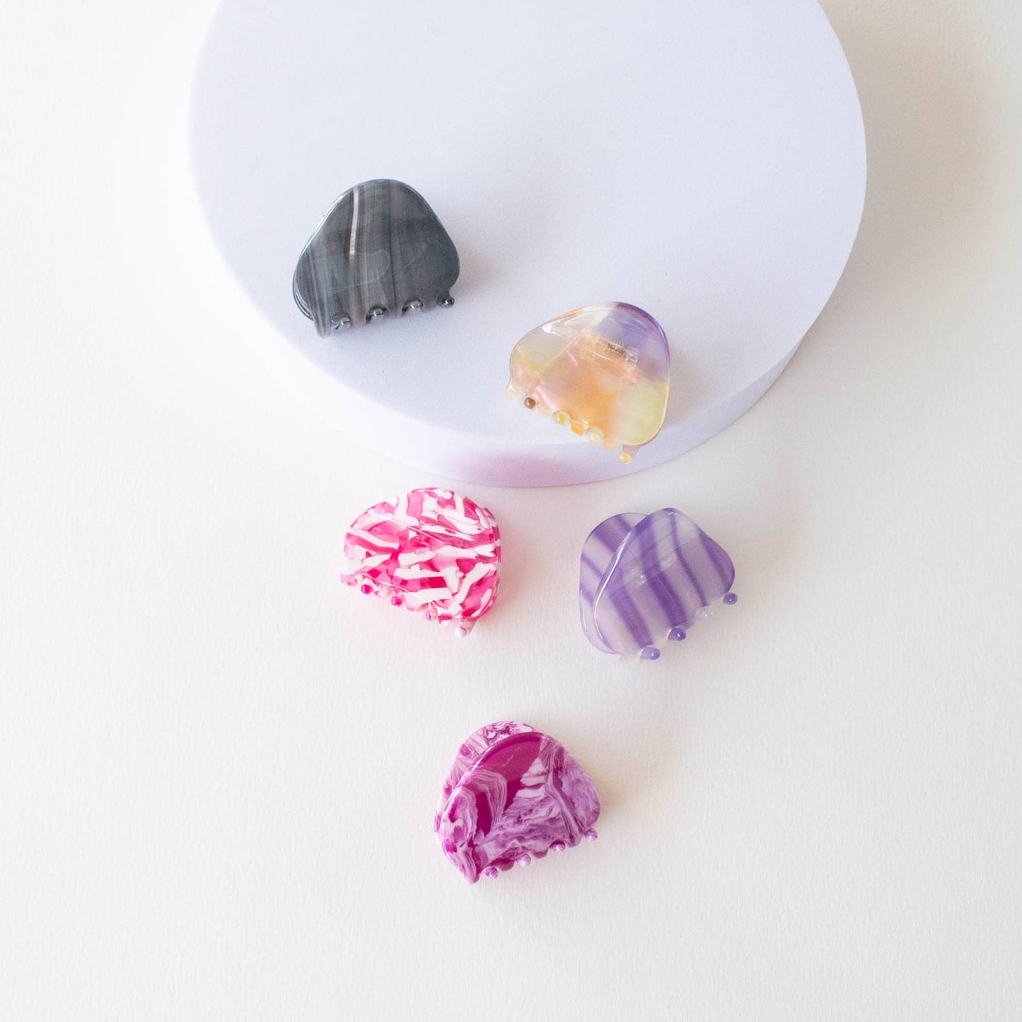 Eco Gemstones Hair Claw Clip
