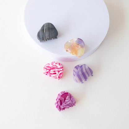Eco Gemstones Hair Claw Clip