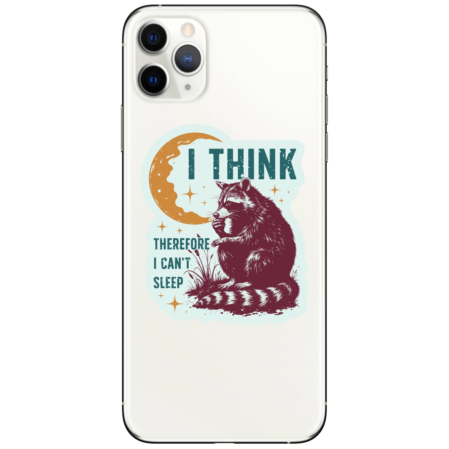 I Think, Therefore I Can’t Sleep Sticker