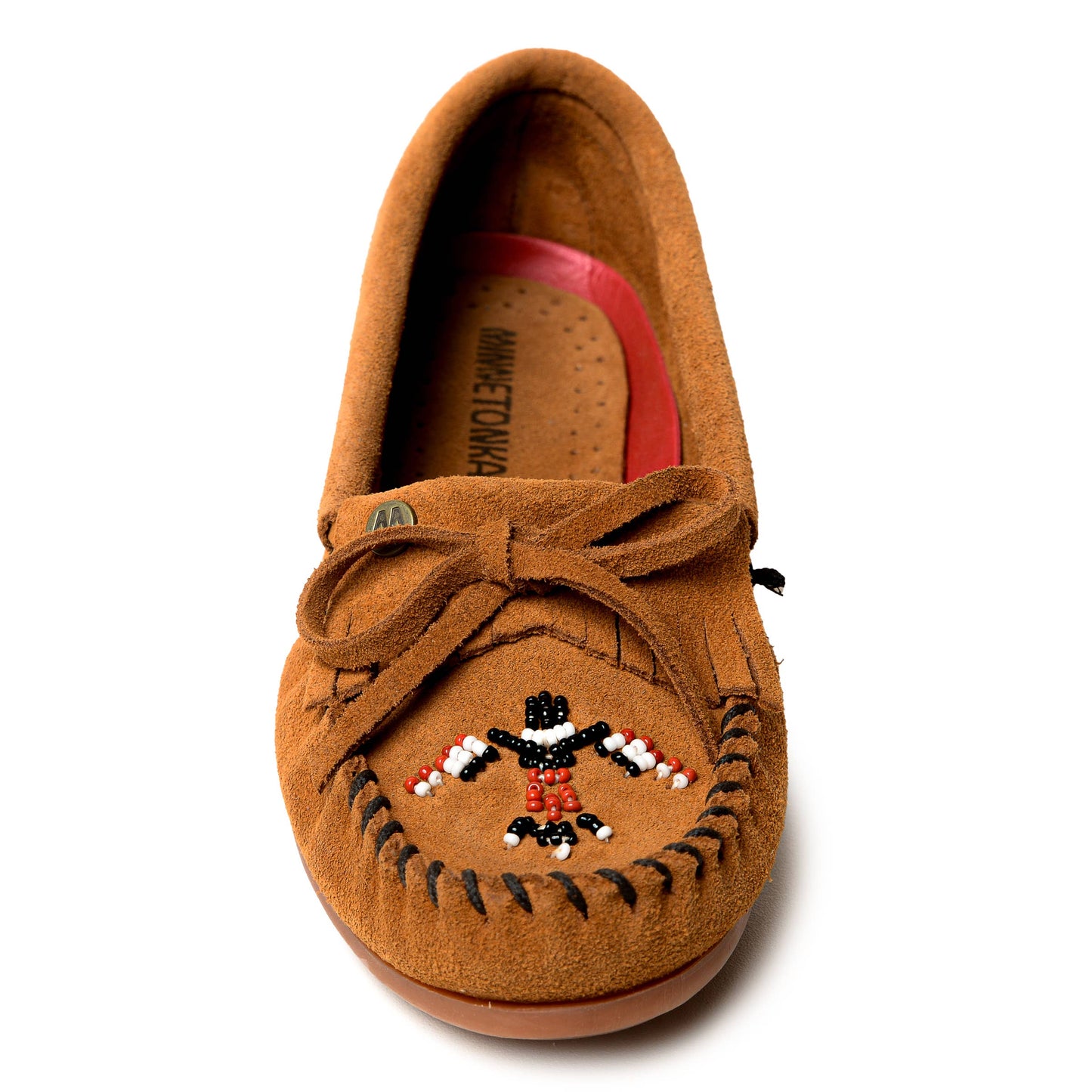 Women's Thunderbird Animikii Suede Beaded Moccasin