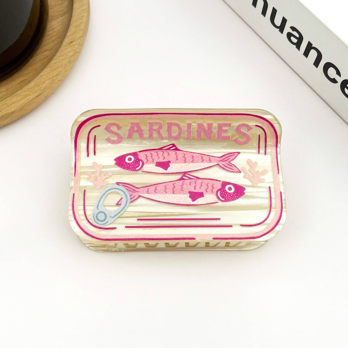 Sardine Can Hair Clip