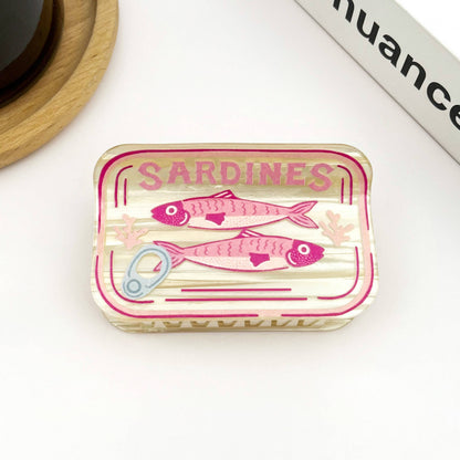 Sardine Can Hair Clip