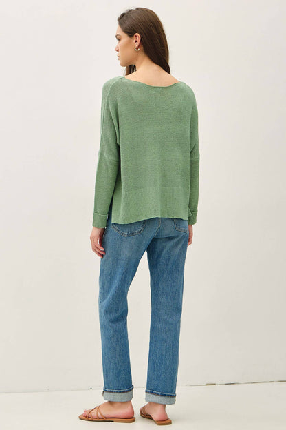 Breezy Boatneck Sweater