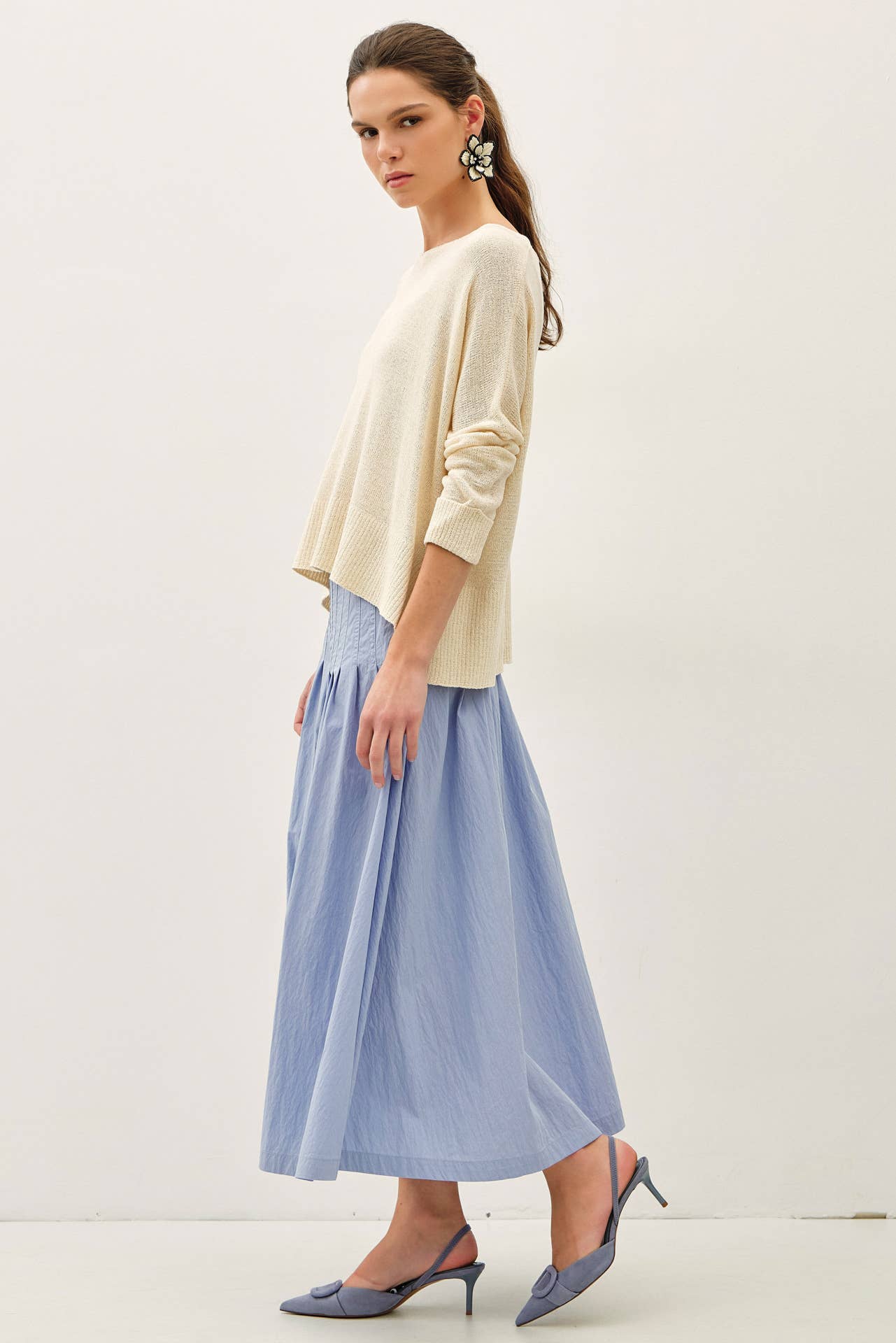 Breezy Boatneck Sweater