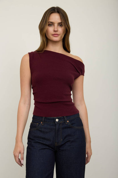 Camille Asymmetrical Top