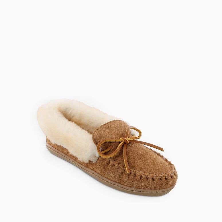 Women's Alpine Cozy Sheepskin Suede Slipper House Shoe