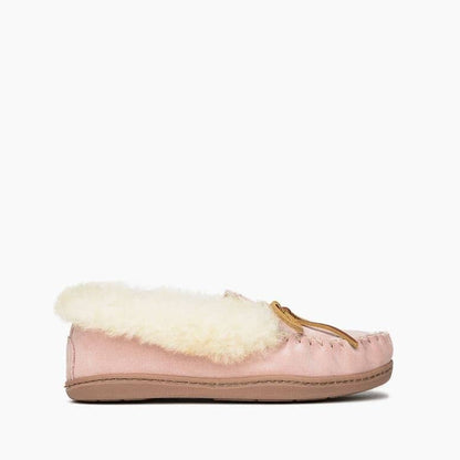 Women's Alpine Cozy Sheepskin Suede Slipper House Shoe