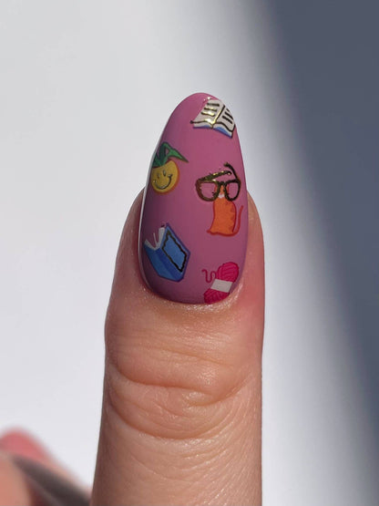 Nail Art Stickers - PLOT TWIST