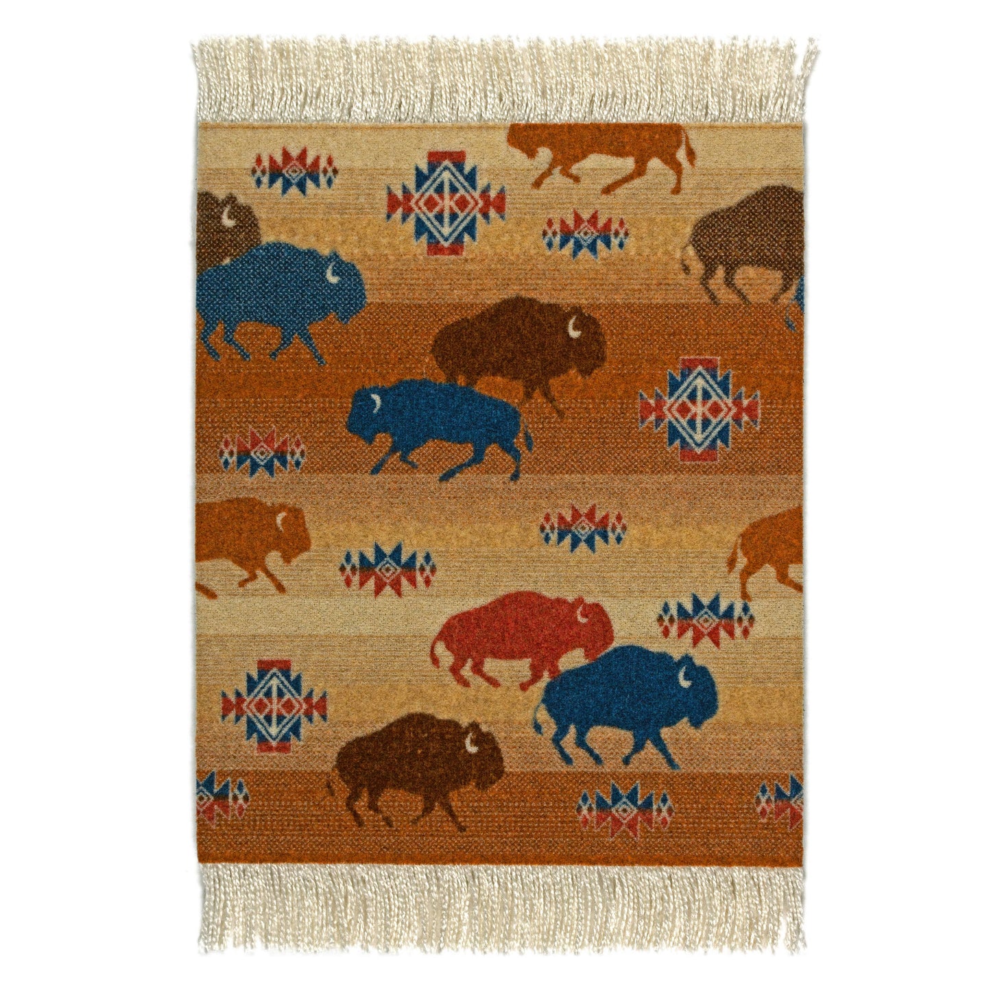 4 Pc CoasterRug® Set Pendleton® Prairie Rush Hour (PRH-C)