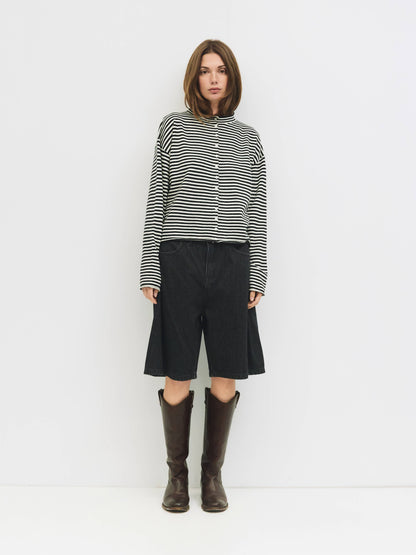 The Elisa Striped Cardigan
