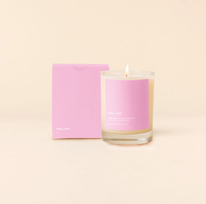 Candle Rocks Glass