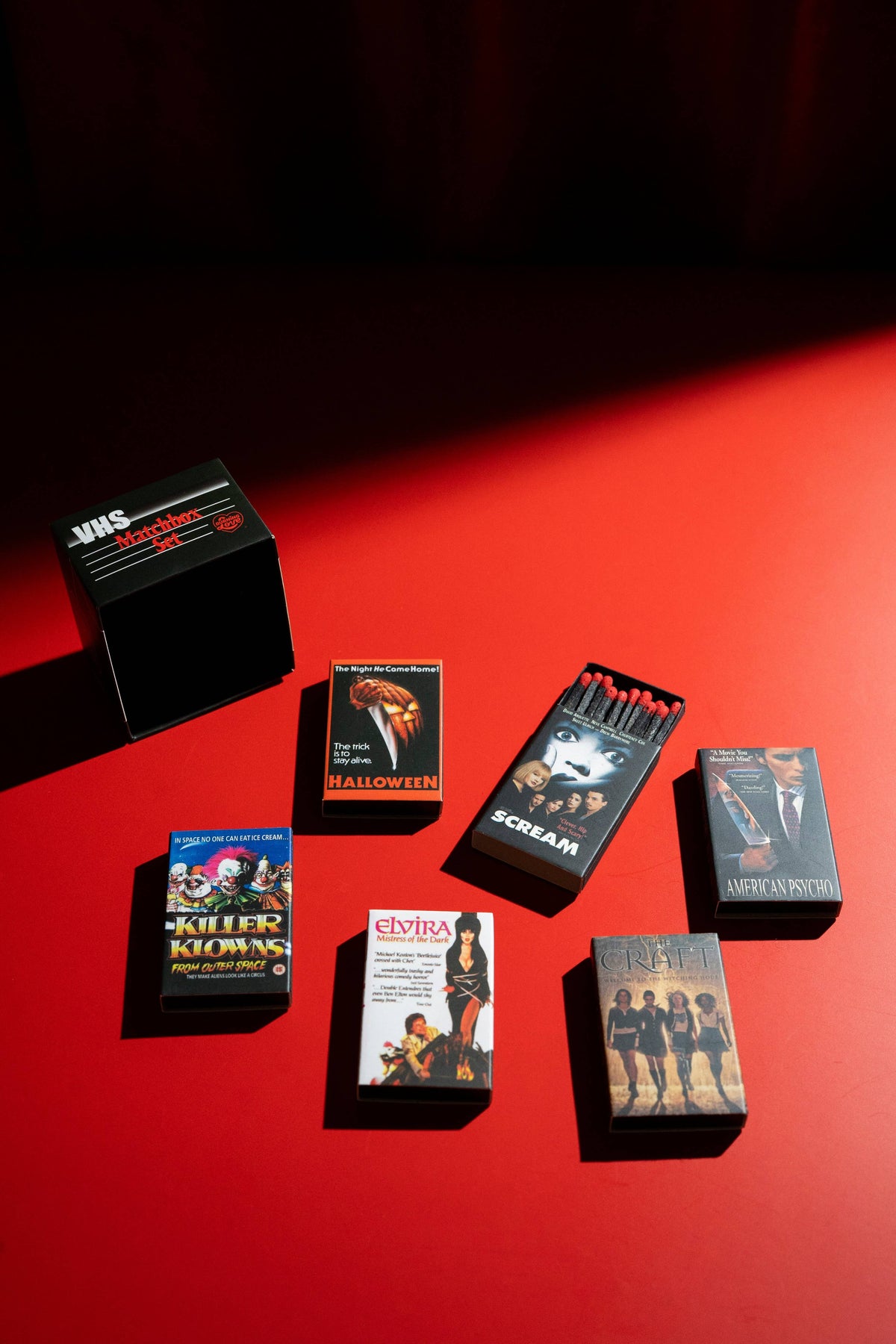 VHS Match Box Set- Horror