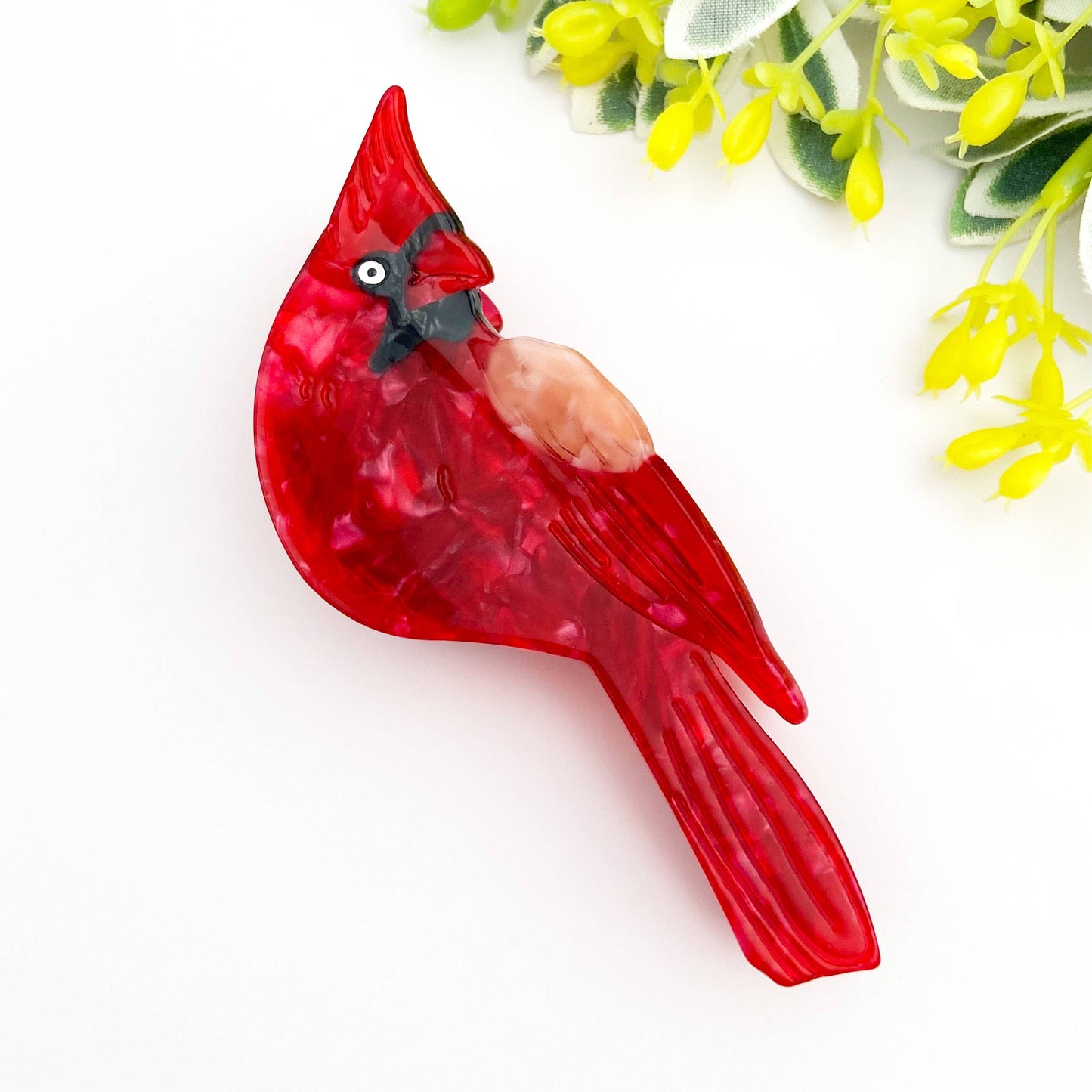 Charming Bird-Inspired Hair Claw Clip