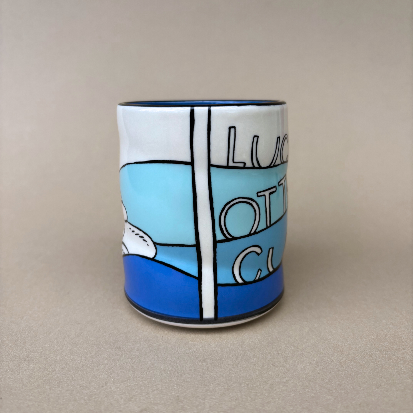 Lucky Otter Mug - Large