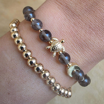 Cold Moon Bracelet | Smokey Quartz