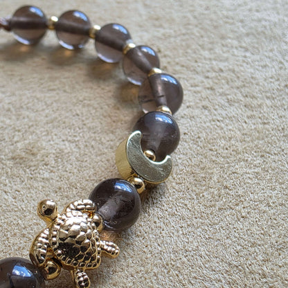 Cold Moon Bracelet | Smokey Quartz