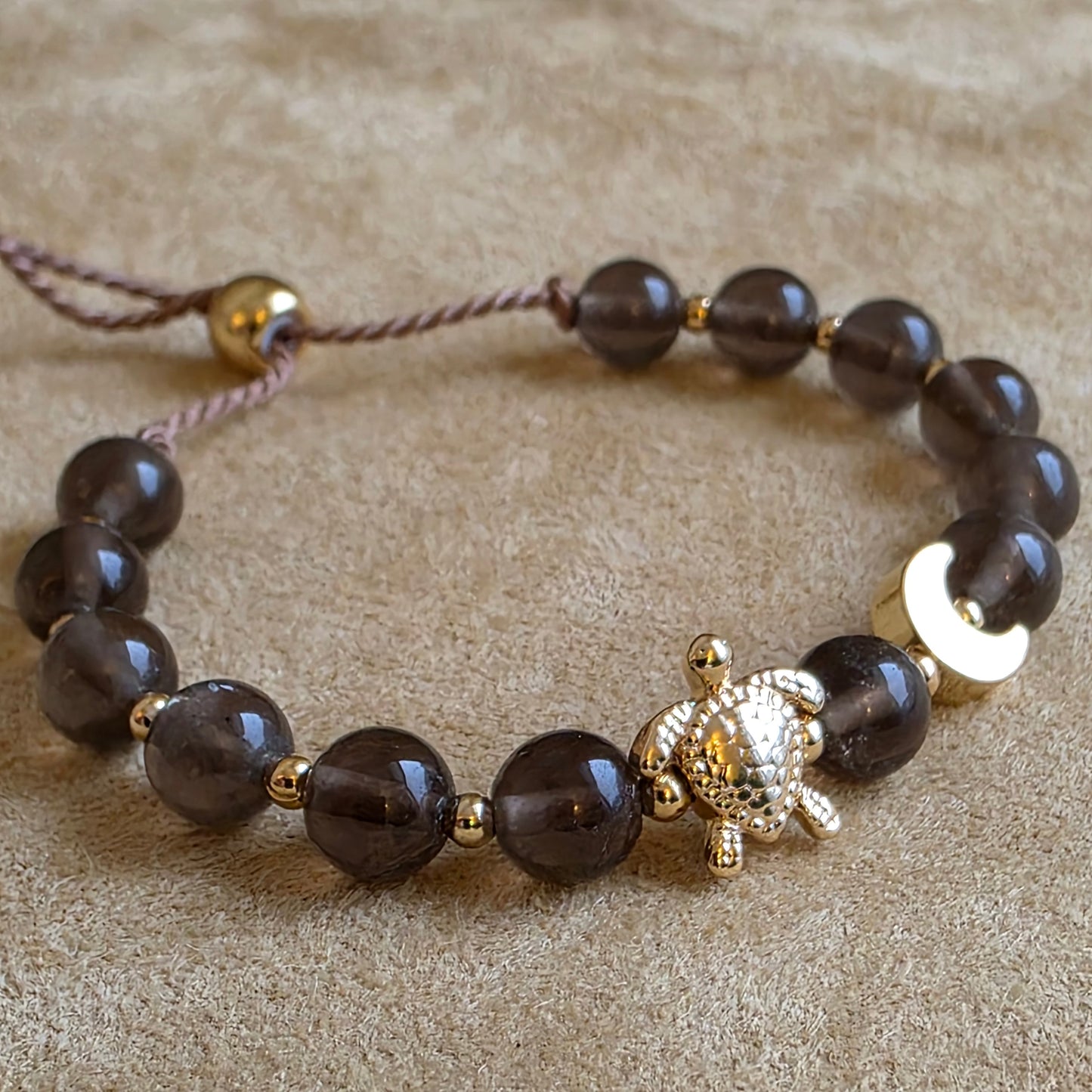 Cold Moon Bracelet | Smokey Quartz