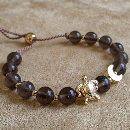 Cold Moon Bracelet | Smokey Quartz