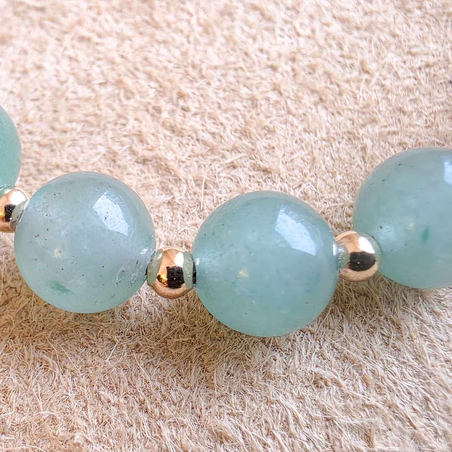 Worm Moon Bracelet | Green Aventurine