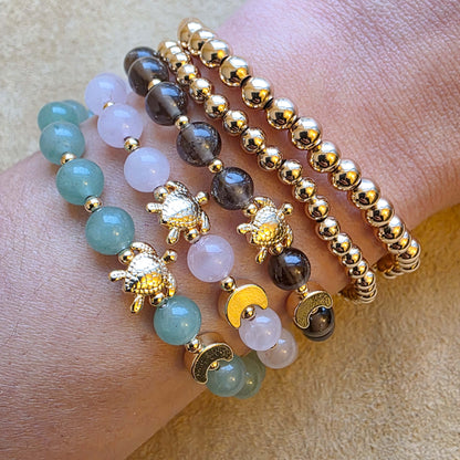 Worm Moon Bracelet | Green Aventurine