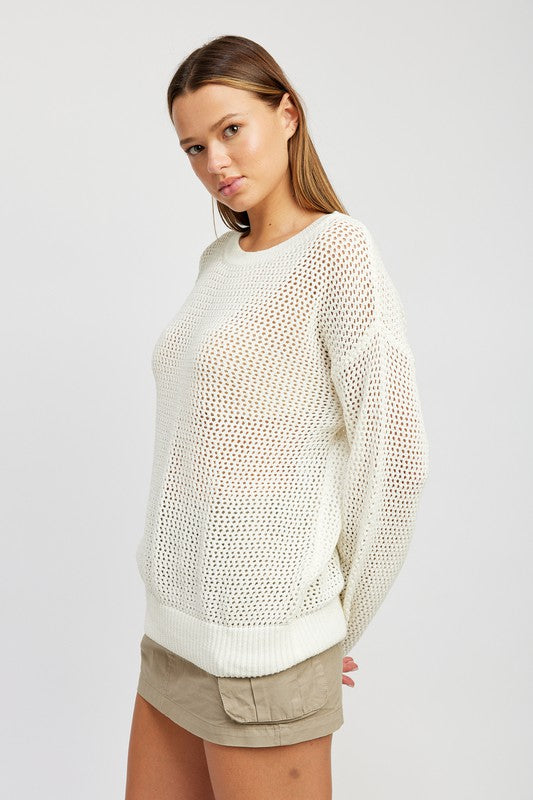 Crochet Weightless Sweater