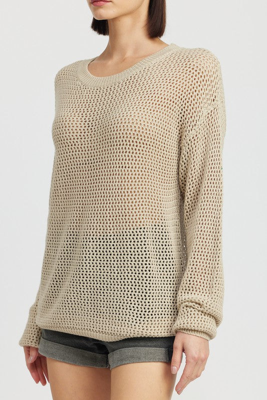 Crochet Weightless Sweater