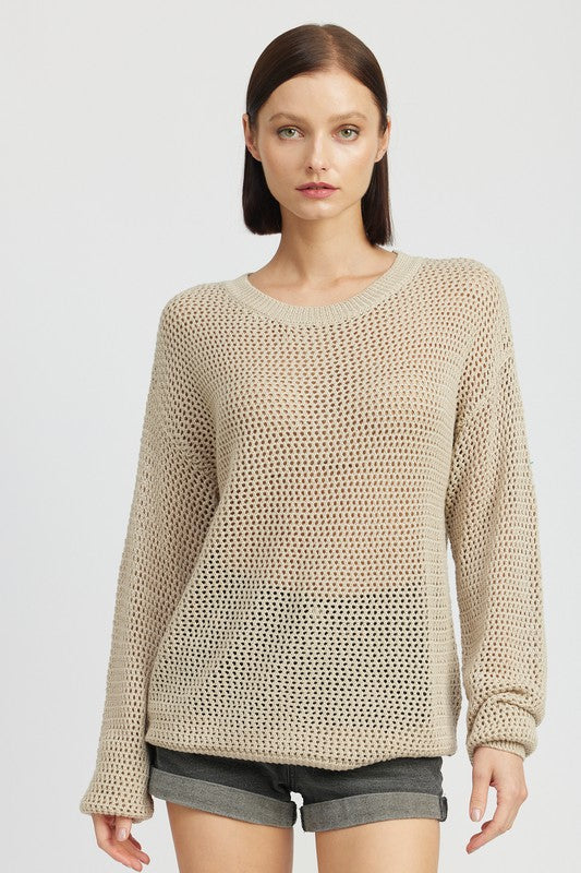 Crochet Weightless Sweater