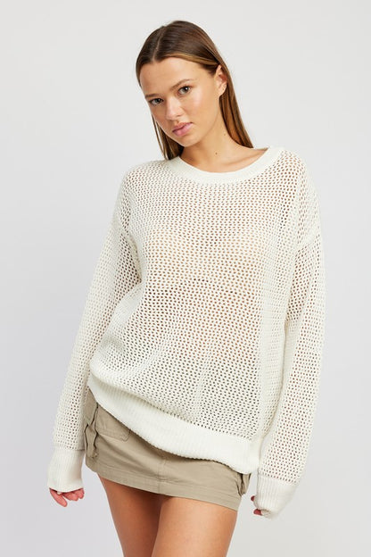 Crochet Weightless Sweater