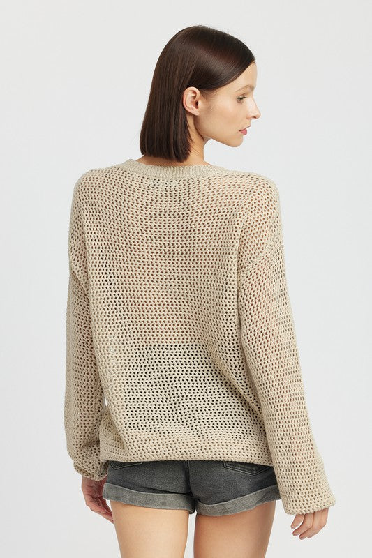 Crochet Weightless Sweater