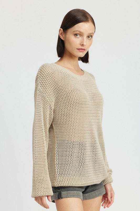 Crochet Weightless Sweater